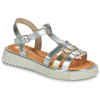Shoes Girl Sandals Citrouille et Compagnie BENYL Silver