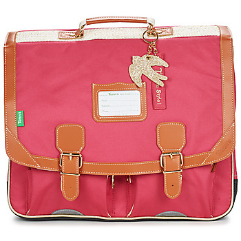 Bags Girl School bags Tann's PALOMA CARTABLE 41 CM Pink