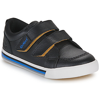 Shoes Children Low top trainers Kickers TOVNI DOUBLE  black