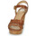 Shoes Women Sandals Lauren Ralph Lauren SOFFIA-SANDALS-HEEL SANDAL Cognac