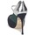 Shoes Women Heels John Galliano AO2179 Black / Grey