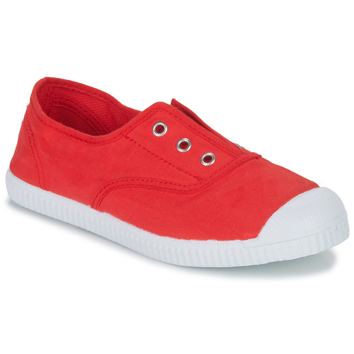 Shoes Children Low top trainers Citrouille et Compagnie WOODEN Red