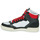 Shoes Hi top trainers Polo Ralph Lauren POLO CRT HGH-SNEAKERS-HIGH TOP LACE Black / White / Red