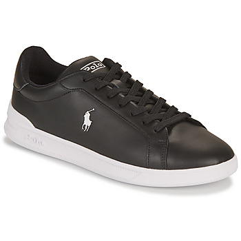 Shoes Men Low top trainers Polo Ralph Lauren HRT CT II-SNEAKERS-HIGH TOP LACE Black