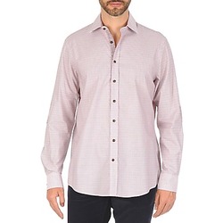 Clothing Men Long-sleeved shirts Hackett MULTI MINI GRID CHECK Multicolour