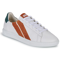 Shoes Men Low top trainers Caval SLASH White / Orange / Blue