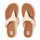 Shoes Women Flip flops FitFlop GRACIE ADJUSTABLE CANVAS TOE-POST SANDALS Pink / Foam