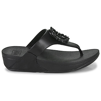 FitFlop LULU CRYSTAL-CIRCLET LEATHER TOE-POST SANDALS