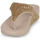 Shoes Women Flip flops FitFlop LULU GLITTER TOE-THONGS Platinum
