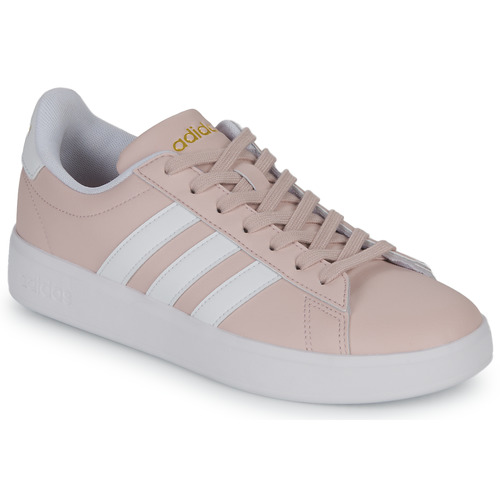 Shoes Women Low top trainers Adidas Sportswear GRAND COURT 2.0 Pink / White