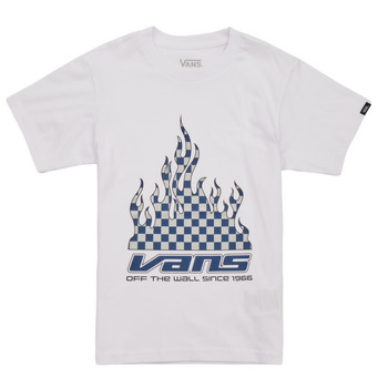 Vans REFLECTIVE CHECKERBOARD FLAME SS White