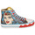 Shoes Women Hi top trainers Irregular Choice PRIDE OF THEYMISCARA Red / Blue / Yellow