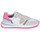 Shoes Women Low top trainers Philippe Model TROPEZ 2.1 White / Pink
