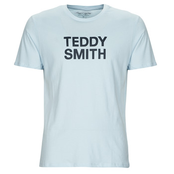 Clothing Men Short-sleeved t-shirts Teddy Smith TICLASS BASIC MC Blue / Clear