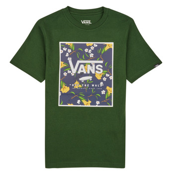 Clothing Children Short-sleeved t-shirts Vans BY PRINT BOX BOYS Green