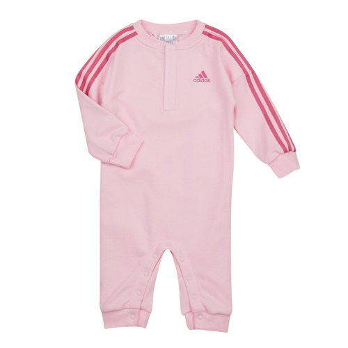 Adidas Sportswear I 3S FT ONESIE Pink / Clear - Free Delivery with  Rubbersole.co.uk ! - Clothing Sets & Outfits Child £