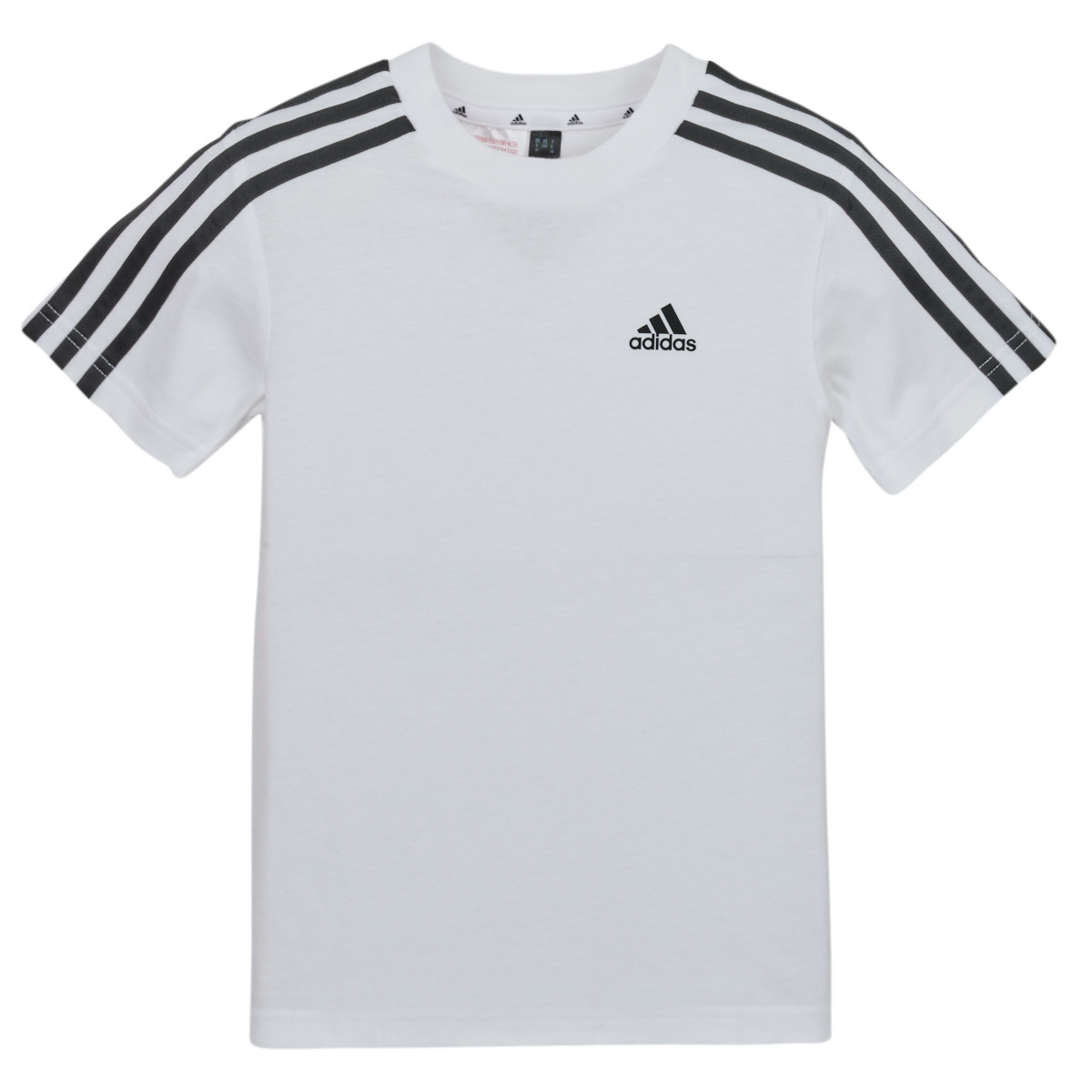 Adidas Sportswear LK 3S Delivery Short-sleeved Child White Free CO Rubbersole.co.uk - ! t-shirts TEE £ with - Clothing