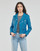 Clothing Women Leather jackets / Imitation leather Oakwood CAMERA Blue
