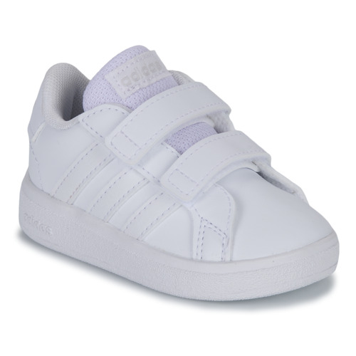 Shoes Children Low top trainers Adidas Sportswear GRAND COURT 2.0 CF White