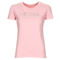 Clothing Women Short-sleeved t-shirts Kaporal JALL ESSENTIEL Pink