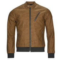 Clothing Men Leather jackets / Imitation leather Kaporal NINO EXODE 2 Camel