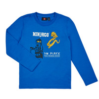 Clothing Boy Long sleeved tee-shirts LEGO Wear  LWTAYLOR 624 - T-SHIRT L/S Blue