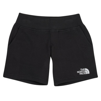Clothing Boy Shorts / Bermudas The North Face B COTTON SHORTS TNF BLACK Black