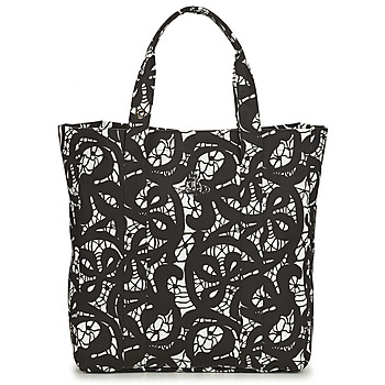 Bags Women Shopping Bags / Baskets Vivienne Westwood MURRAY TOTE BAG Black / White