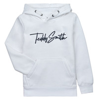 Clothing Boy Sweaters Teddy Smith S-EVAN HOODY JR White
