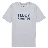 Clothing Boy Short-sleeved t-shirts Teddy Smith TICLASS 3 White