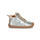 Shoes Children Hi top trainers Easy Peasy MY FLEXOO LACET Silver