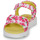 Shoes Girl Sandals Agatha Ruiz de la Prada MINIS White / Pink