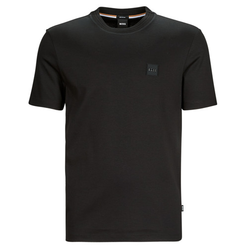 Clothing Men Short-sleeved t-shirts BOSS TIBURT 278 Black