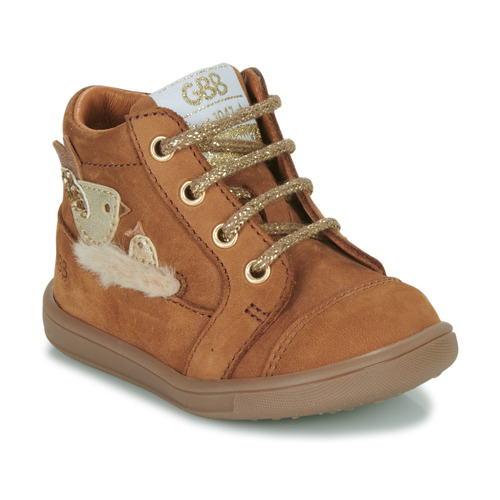 Shoes Girl Hi top trainers GBB ELVINA Brown