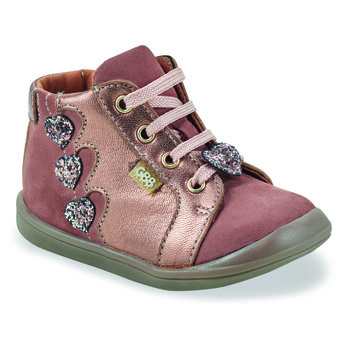 Shoes Girl Hi top trainers GBB EPONIE Pink