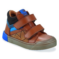 Shoes Boy Hi top trainers GBB TANGUY Brown
