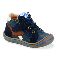 Shoes Boy Hi top trainers GBB FLEXOO ZIPOU Blue