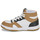 Shoes Boy Hi top trainers BOSS J29367 White / Camel / Black