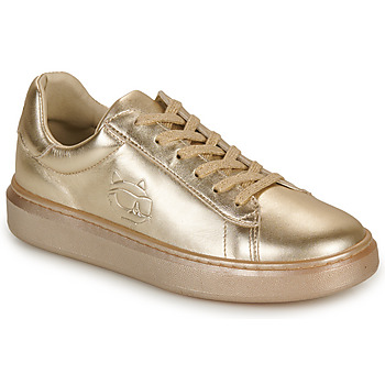 Shoes Girl Low top trainers Karl Lagerfeld Z19115 Gold