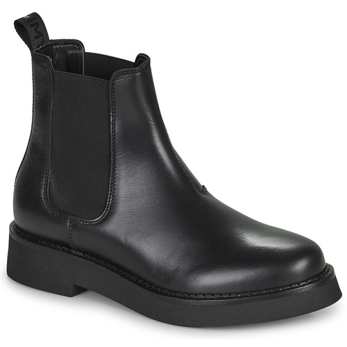 Shoes Women Mid boots Tommy Jeans TJW CHELSEA FLAT BOOT Black