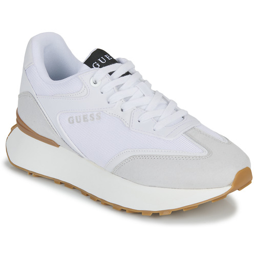 Shoes Women Low top trainers Guess LUCHIA4 White / Beige