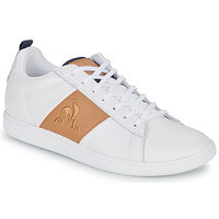 Shoes Men Low top trainers Le Coq Sportif COURTCLASSIC White / Brown