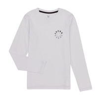 Clothing Boy Long sleeved tee-shirts Jack & Jones JJWARRIOR TEE LS CREW NECK White