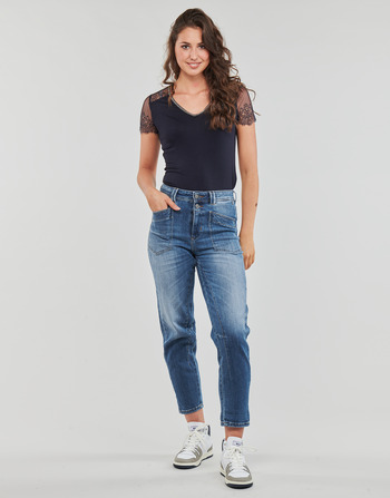 Clothing Women Straight jeans Freeman T.Porter EDITA SDM Blue