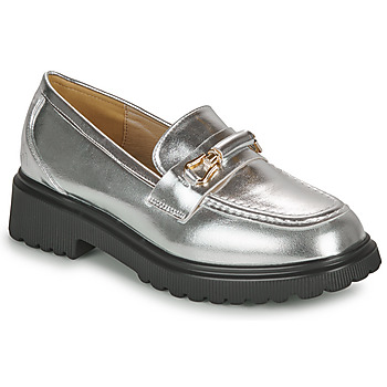 Shoes Women Loafers Moony Mood NEW09 Silver