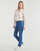 Clothing Women Straight jeans Lee MARION STRAIGHT Blue