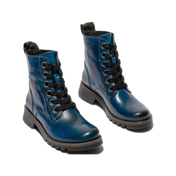 Shoes Women Mid boots Fly London RAGI Royal / Blue
