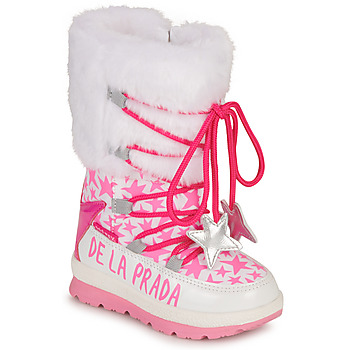 Shoes Girl Snow boots Agatha Ruiz de la Prada APRES-SKI White / Pink