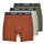Underwear Men Boxer shorts Nike EVERYDAY COTTON STRETCH X3 Kaki / Brown / Beige