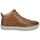 Shoes Men Hi top trainers Pataugas NEW CARLO Chestnut